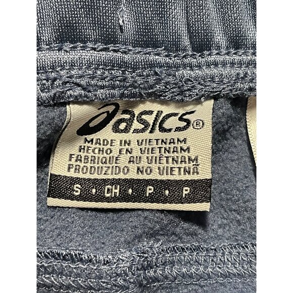 Asics Performance Fleece Pants Mens Small Gray Sweatpants Athleisure Gorpcore - Picture 8 of 10